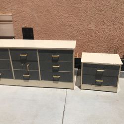 Bedroom Drawer Set With Mirror 