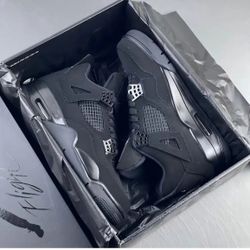 Jordan 4 Black Cats Size 7,8,9.5,10 Men’s New 