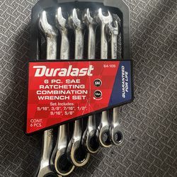 Duralast wrench set SAE