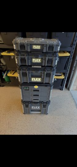 Flex Tool organizers/ boxes.
