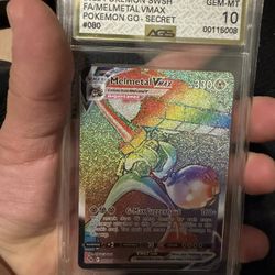 Melmetal VMAX Secret Graded 10
