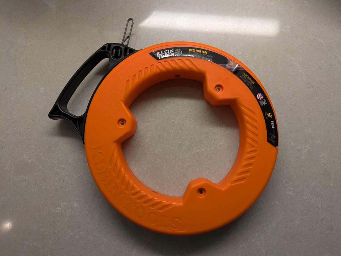 Klein Tools Steel Fish Tape 50' (Made In USA)