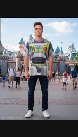 Disney Toy Story Buzz Lightning Adult Men's Large Halloween Costume