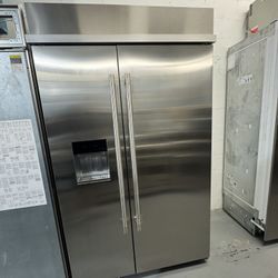 JennAir 48” Built-In Side-by-Side Refrigerator – Model JBSS48E22L00 (Like New)