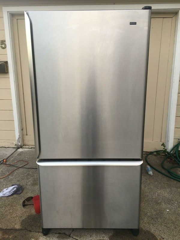 Kenmore Elite 79043 24 1 Cu Ft Bottom Freezer Refrigerator Open In The Continue To Mobile Website