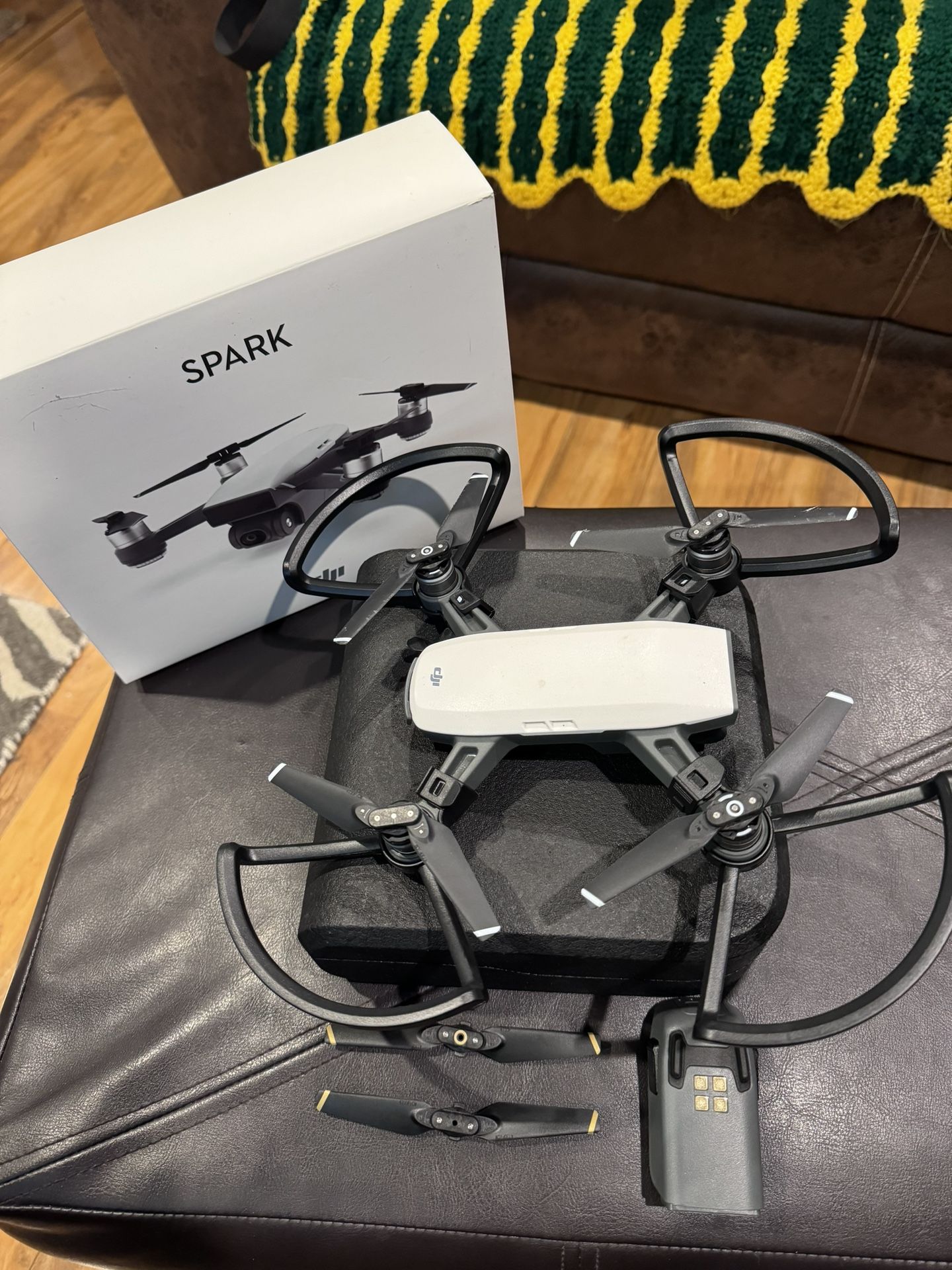 DJI Spark, Portable Mini Drone, Alpine White