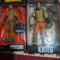 McFarlane Borderlands Psycho Kreig Figures
