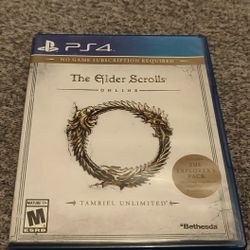 PlayStation 4 - The Elder Scrolls Online - Tamriel Unlimited