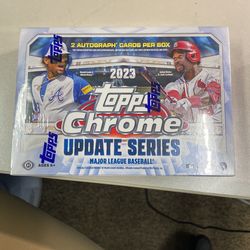 2023 Topps Chrome Update Sealed Breakers Delight Box