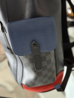 Louis Vuitton, Bags, Louis Vuitton Christopher Backpack Epi Leather Pm  Blue