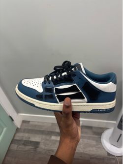 amiri skel top lows navy
