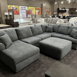 New Grey Sectional Sofa 