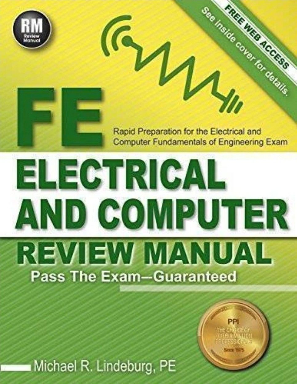 PPI FE Electrical and Computer Review Manual (Paperback) – Comprehensive FE Book for the FE Electrical and Computer Exam