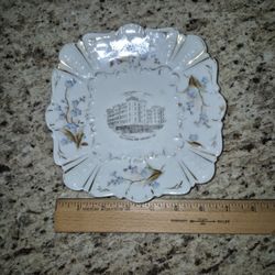 Vintage G Richer & Co, The Evans, Hot Springs South Dakota Plate
