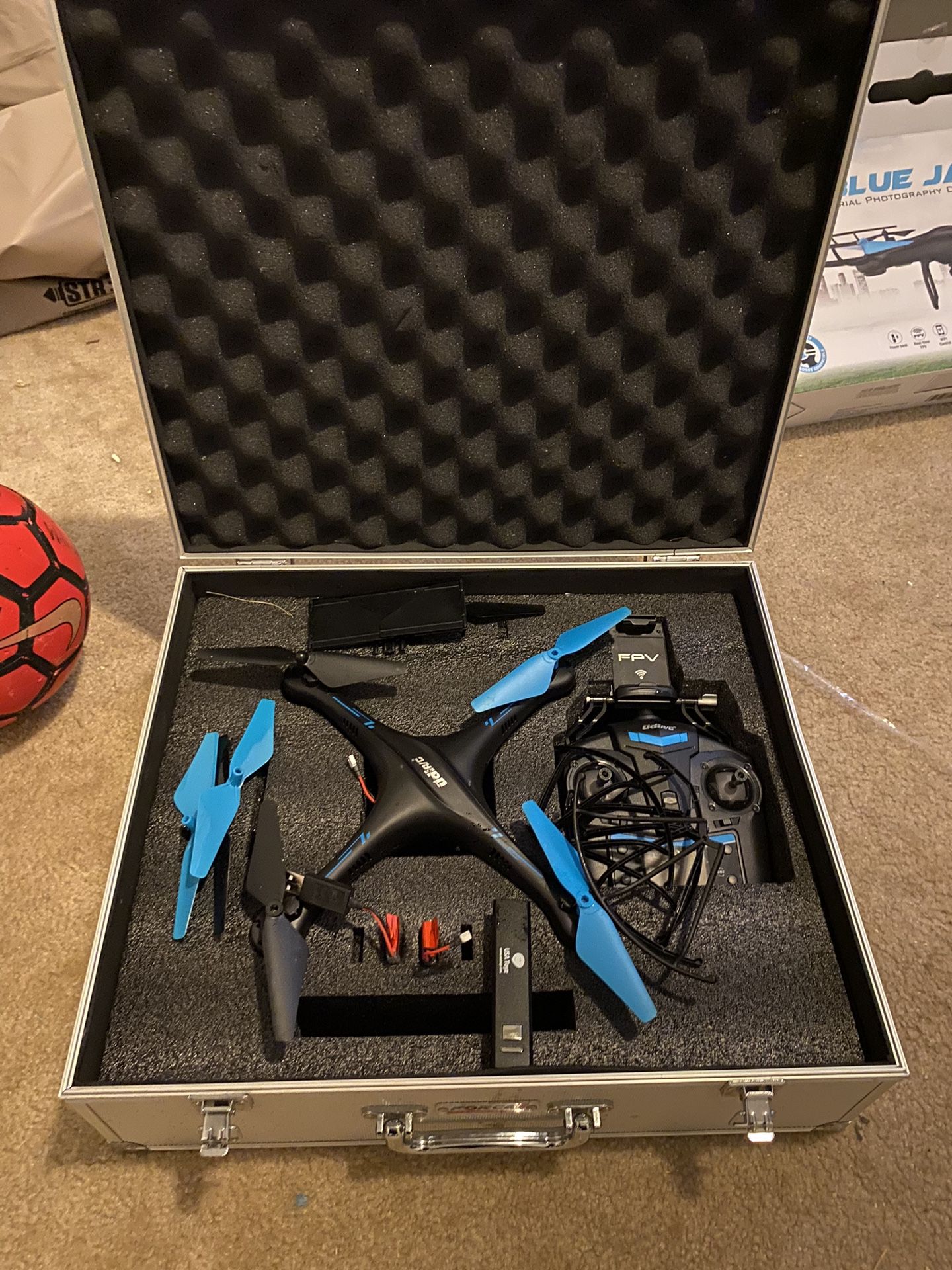 Blue Jay Wi-Fi Drone With Case