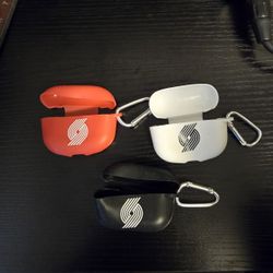 Trail Blazers Air Pod Cases Brand New (3) 