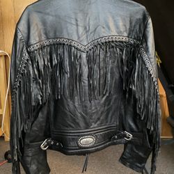 Leather Jack Daniel’s Jacket. I