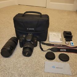 Canon EOS Rebel T7 DSLR Camera