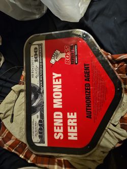 2 Send Money Here Signs...35 Each OR 50 For Both ...