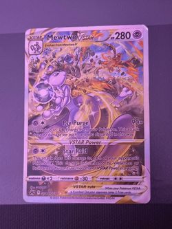 Pokémon TCG Mewtwo VSTAR GG44/GG70 Crown Zenith Galarian Gallery Holo