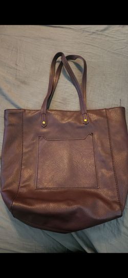 Burgundy purse