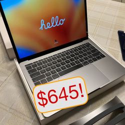 2017 MacBook Pro 13” -1TB Storage - Box & Accessories