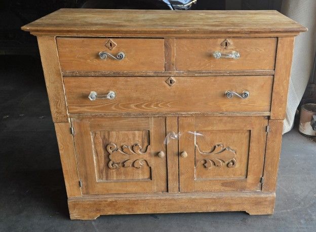 Antique Buffet Cabinet