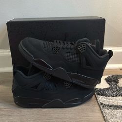 Air Jordan 4 Retro “Black Cat” Mens Size 12 DEADSTOCK