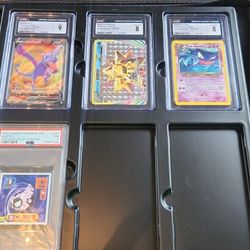 Graded POKEMON cards