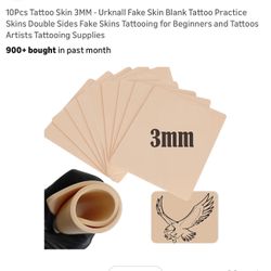 2 10pcs Tattoo Skin 