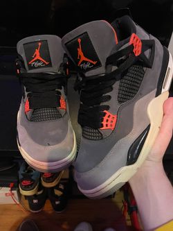 Air Jordan 4 Retro Infrared Sneakers