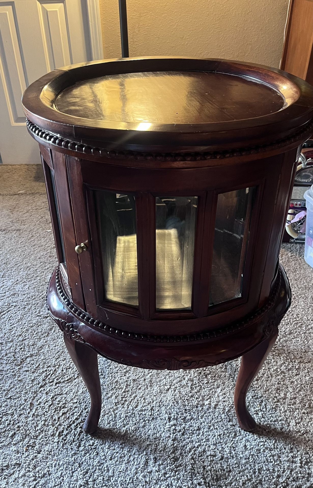 Vintage Mahogany Dry Bar Cabinets