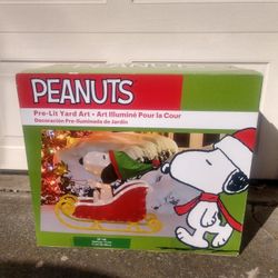 Peanuts Christmas Decoration - Indoor/Outdoor 