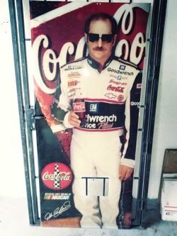 Dale Earnhardt Coke Machine Cover