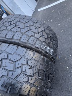 Only 2 used tires Lt33x12.50r20 Toyo AT111 Open Country $180.00 both