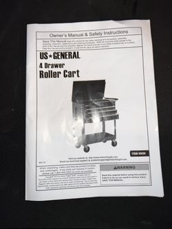 4 Drawer tool Box brand new in box