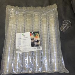 Martello Disposable Cocktail Glasses,plastic