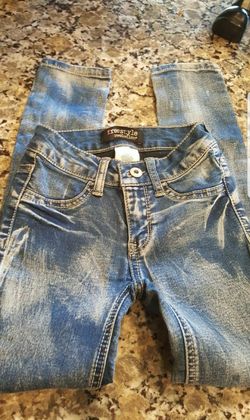 Freestyle Revolution Blue Jeans -Size Girls 7