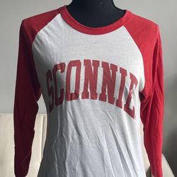 Sconnie Women’s Baseball Shirt Size Small 