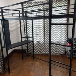 Twin Bunk With Desk