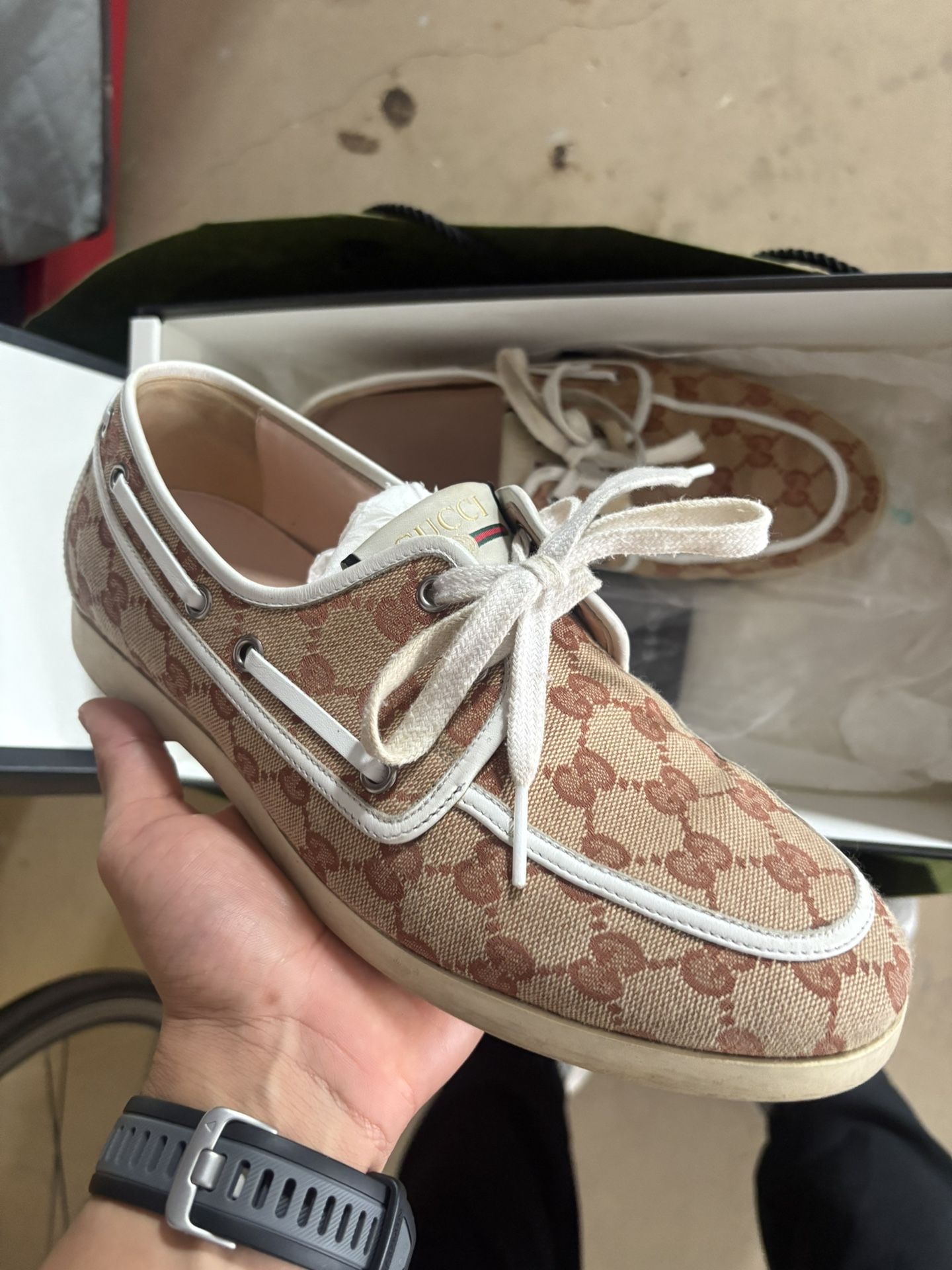 Gucci Boat Shoe 