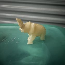 Onyx Hand Carved Elephant 