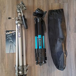 Tripods - 2 Available - See Description & Photos 