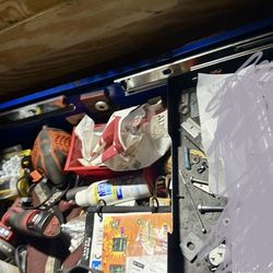 Snap on slide top roll cart