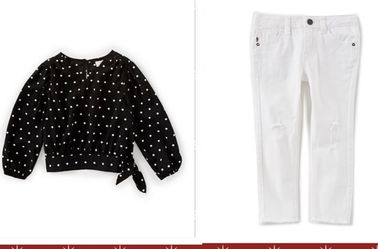 Girls 2T TOP JEANS OUTFIT NEW SHIRT JEANS EUC 