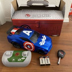 Captain America RideMakerz Toy Car