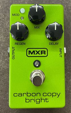 MXR Carbon Copy Bright M269SE Analog Delay Effects Pedal