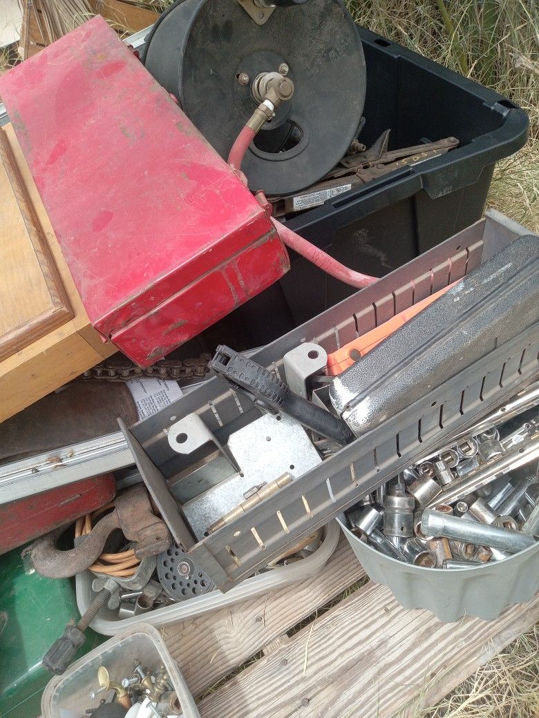 Loads Of Sockets And Wrenches + More