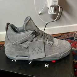 JORDAN 4 KAWS GREY