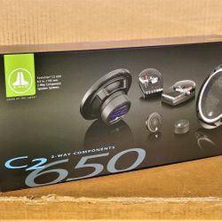 JL Audio Evolution C2 Car Speakers 6.5" Component System 225 Watts C2-650 🚨 Payment Options Available 🚨 No Credit Needed 🚨 